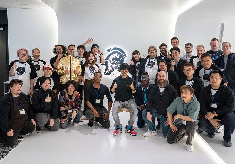 Journalists at the launch of Death Stranding 2