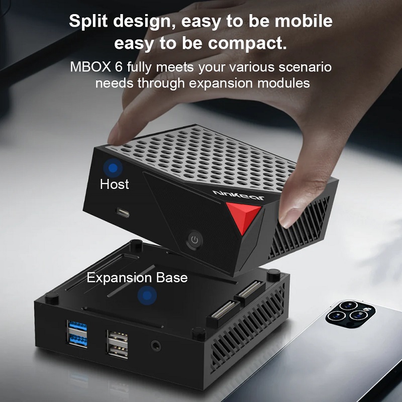 Компактний дизайн міні-PC Ninkear Mbox 8 Pro