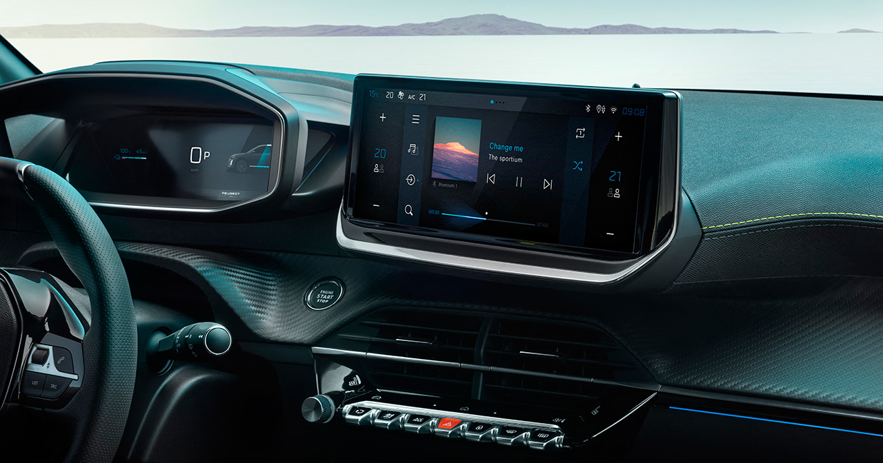 Інтер'єр Peugeot E-208