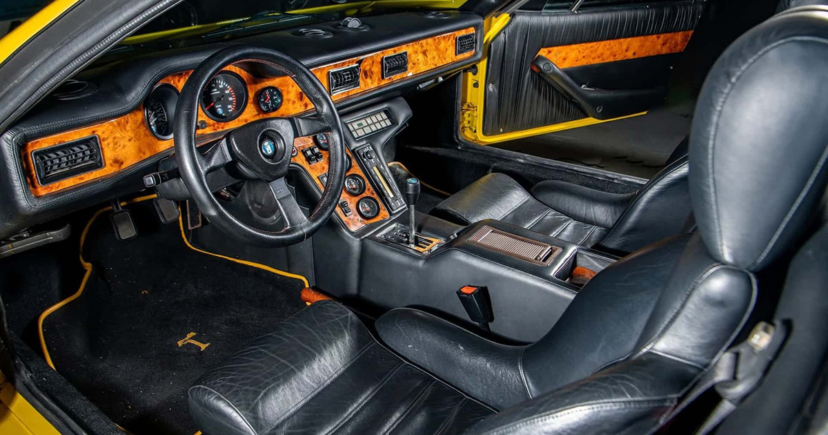 Interior De Tomaso Pantera 90 Si