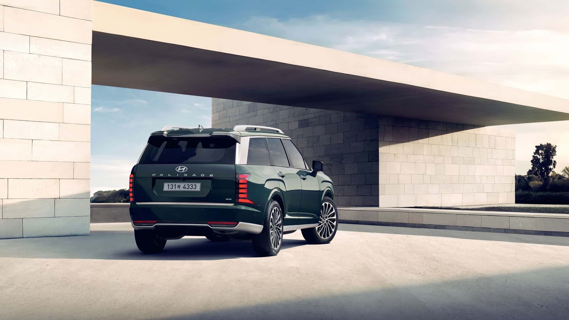 Hyundai Palisade front view