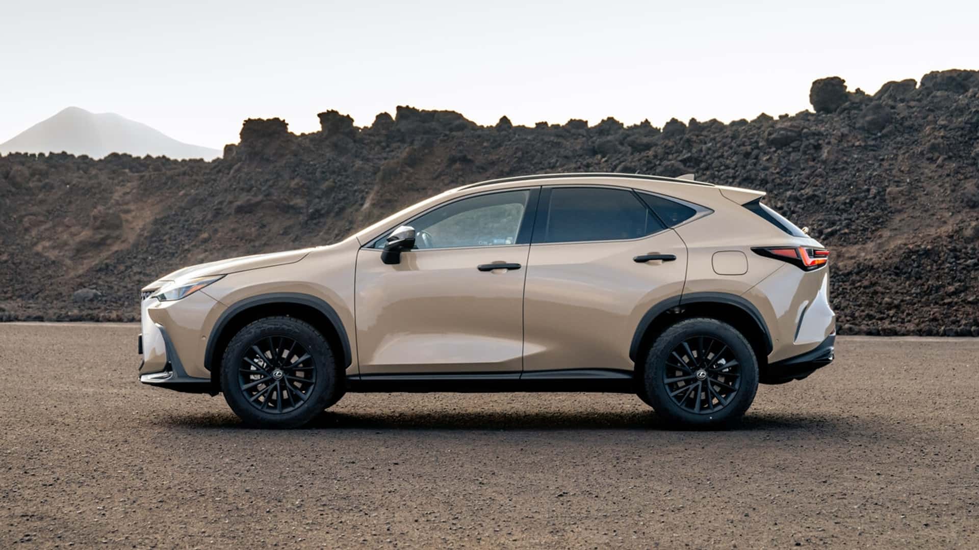 Lexus NX Overtrail on the move