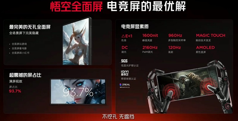 Дисплей Nubia Red Magic 10 Air