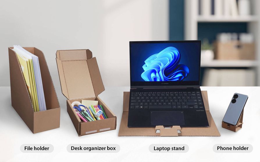 Emballage des moniteurs Asus