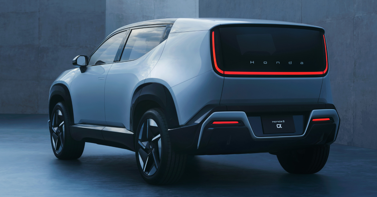 Honda 0 Alpha прототип бокова частина