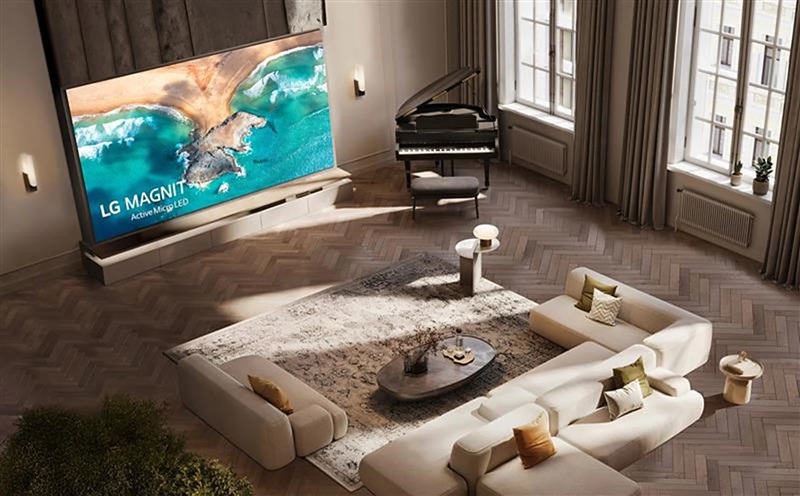 LG Magnit Active Micro LED TV front view