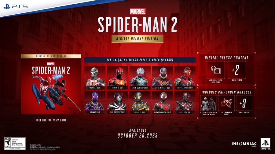 Стала відома дата релізу Marvel's Spider-Man 2-3