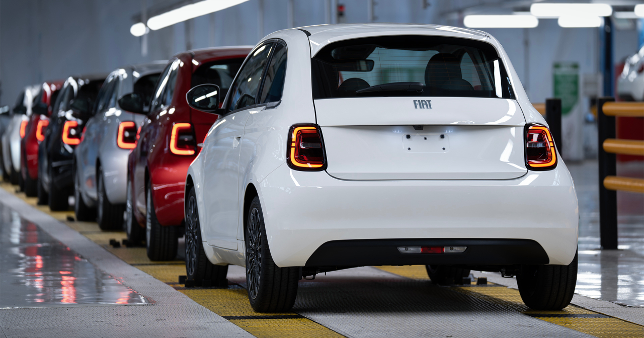 Прототип Fiat 500 Ibrida