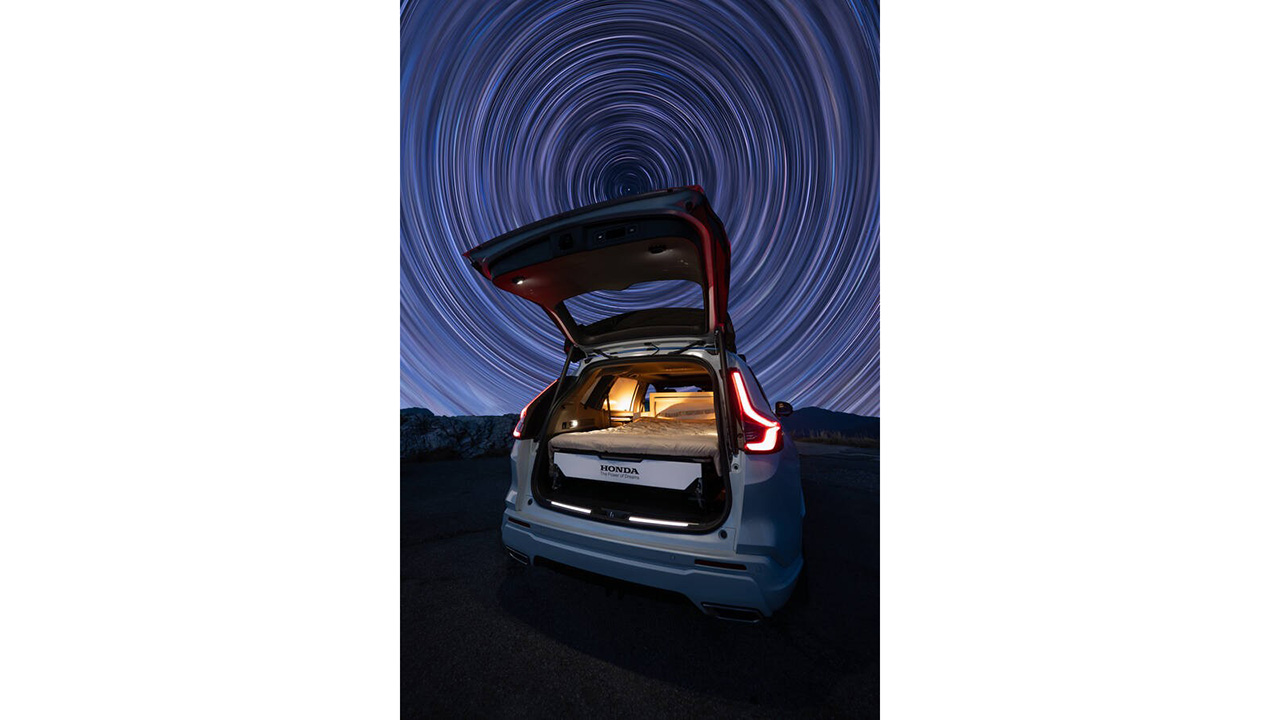Компоненты для кемпинга в Honda CR-V Dream Pod