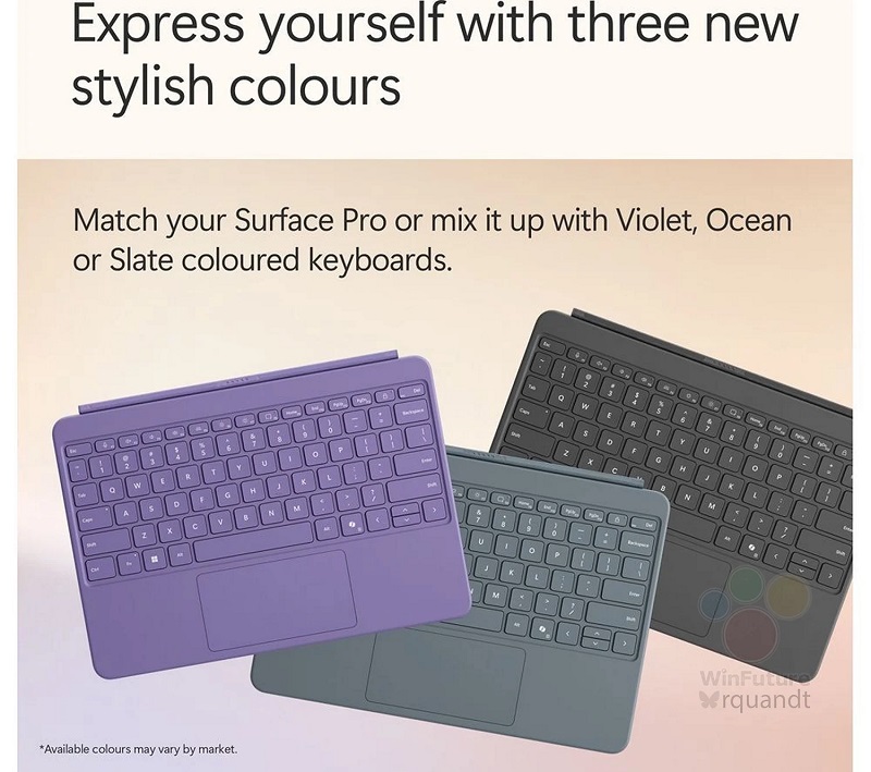 Surface Pro 12 з підставкою на задній панелі