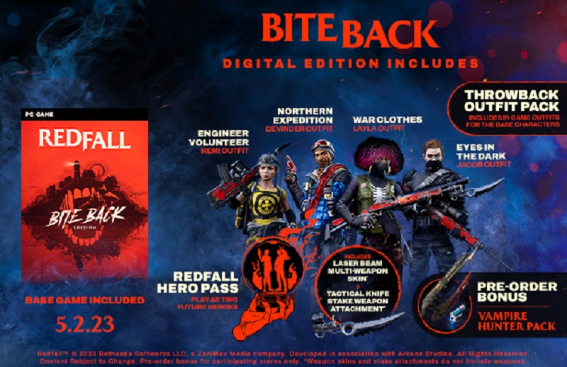 Vampires need a lot of space! Redfall minimum system requirements published and pre-orders launched-2