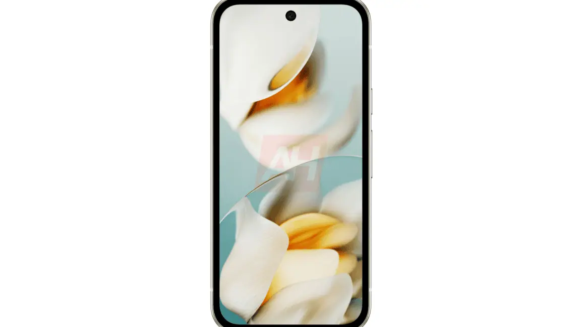 Rendu du smartphone Google Pixel 9a
