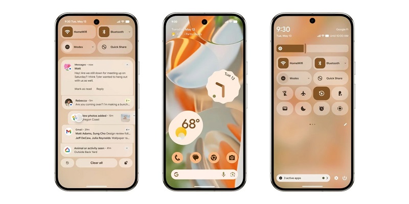 Dynamic interface colours