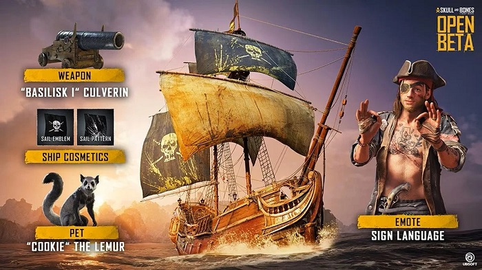 Ubisoft анонсувала відкрите бета-тестування онлайн-екшену Skull & Bones-2