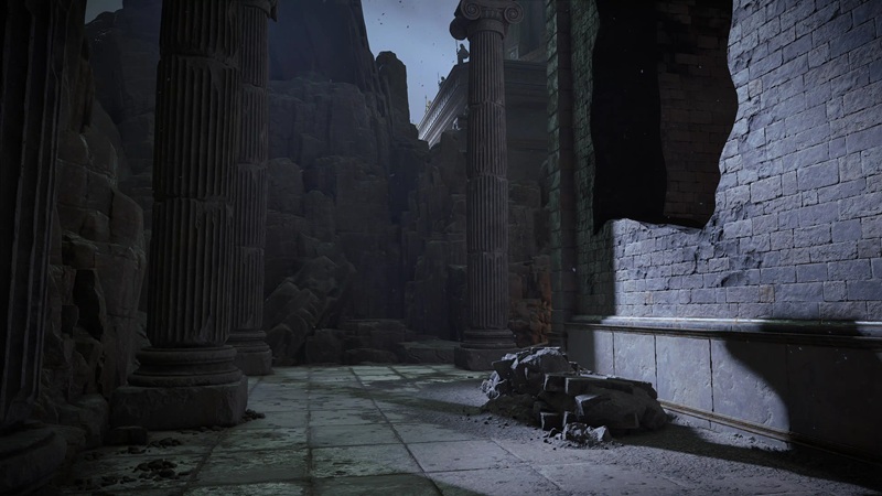 Screenshot 7 from the canceled God of War