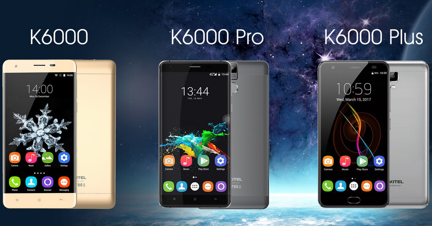 Распродажа Oukitel в GearBest: вкусные цены на 12 смартфонов-3 K6000 & K6000 Pro & K6000 Plus.jpg