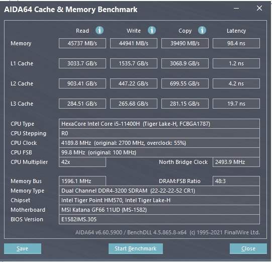 Огляд MSI Katana GF66 11UD: практична зброя для віртуального самурая-44