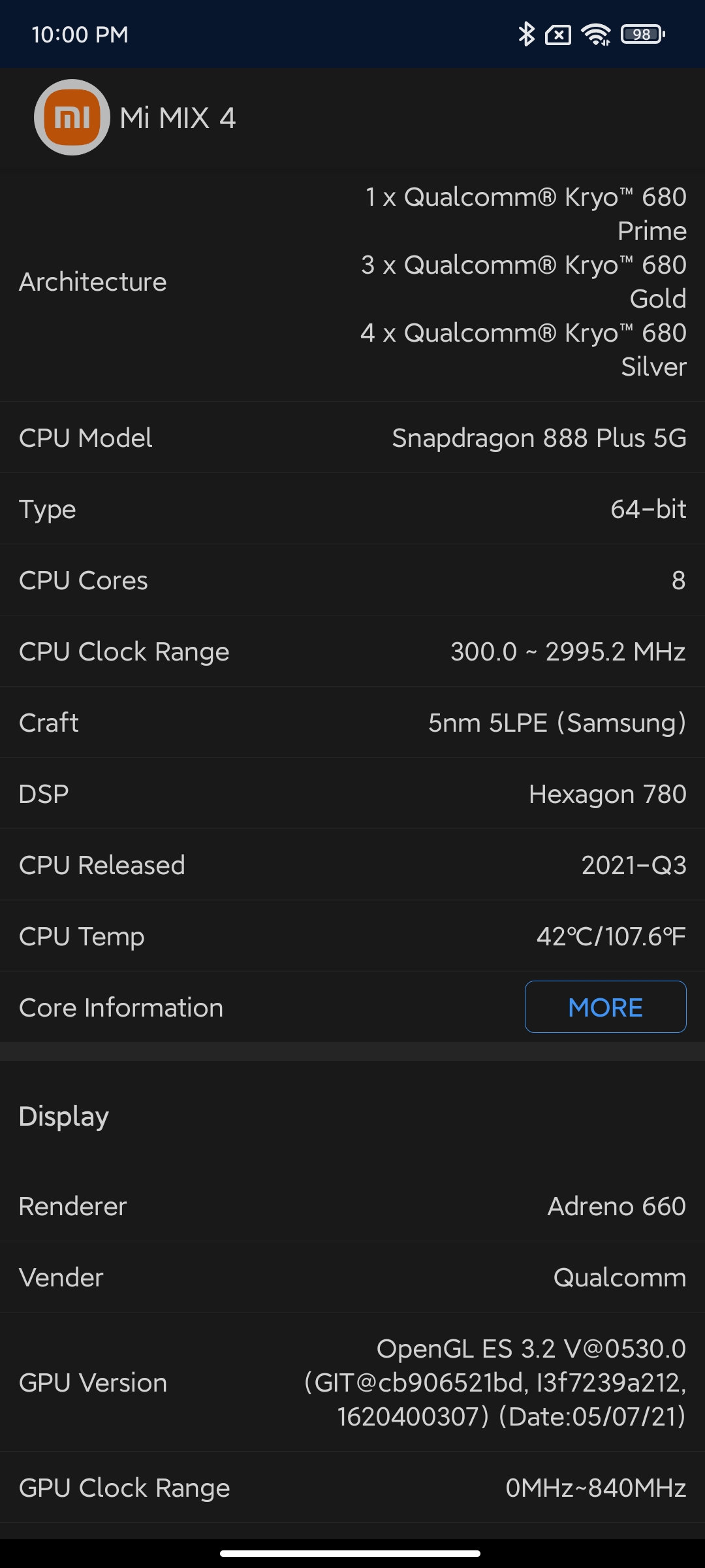 Xiaomi MIX 4 with my own eyes: a sub-screen front camera that you really can't see-32