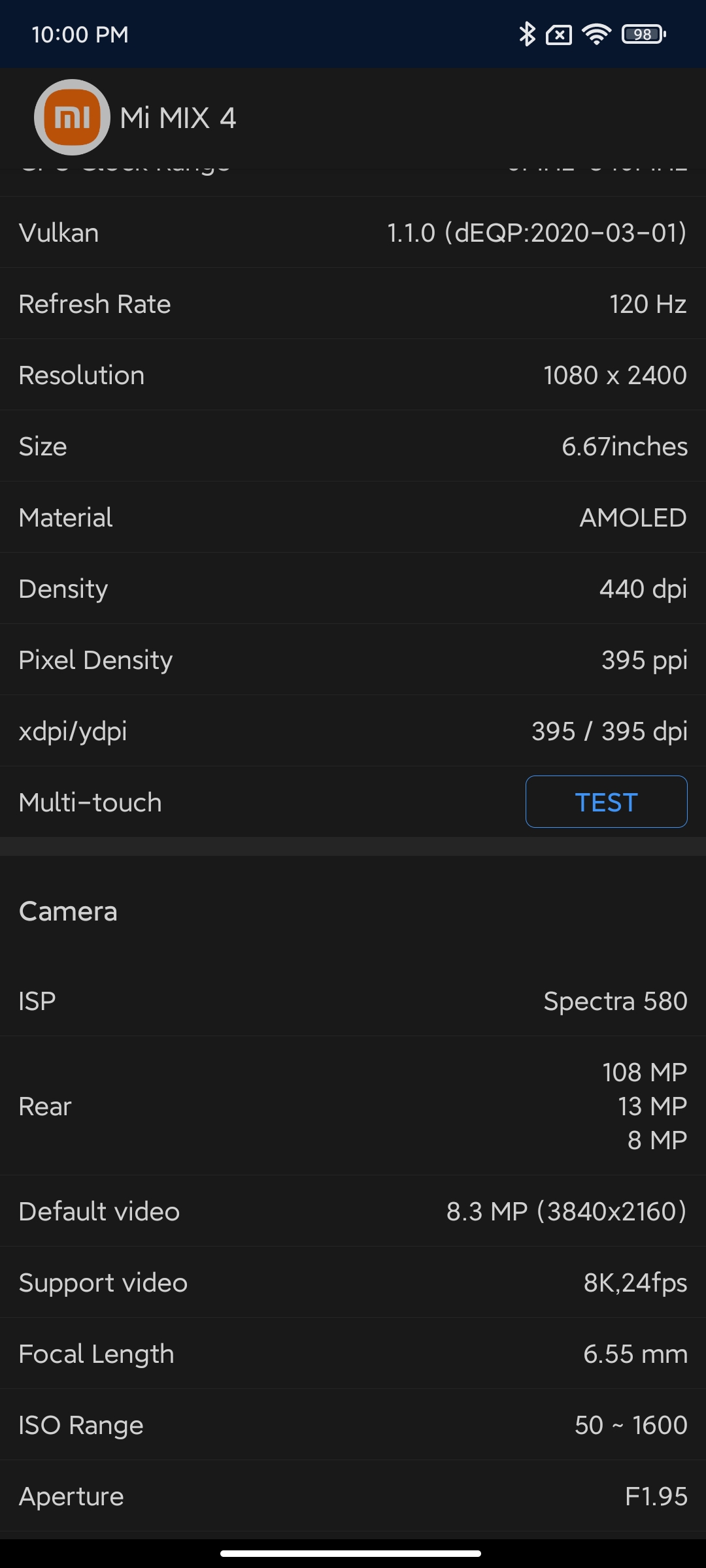 Xiaomi MIX 4 with my own eyes: a sub-screen front camera that you really can't see-33