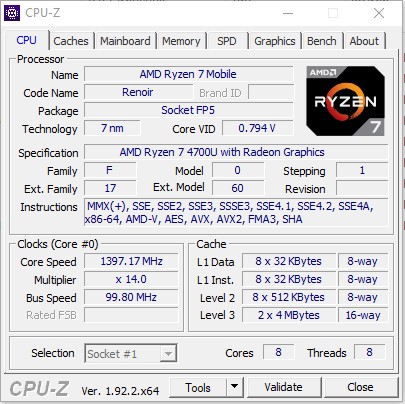 Обзор ноутбука ASUS ZenBook 14 UM433IQ: удачный симбиоз AMD и NVIDIA в компактном корпусе-43