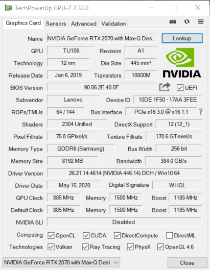 Обзор Lenovo Legion Y740: мощь RTX в стильном корпусе-43