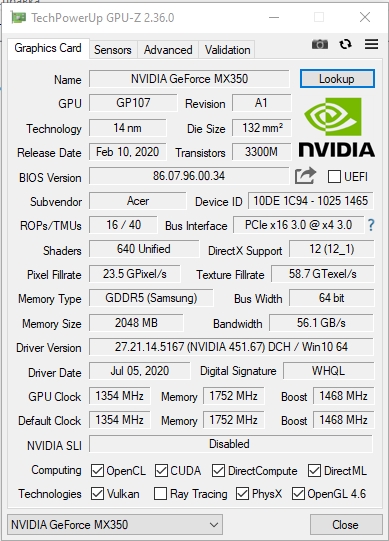 Обзор Acer Aspire 5: самый доступный ноутбук с Intel Tiger Lake, IPS-дисплеем и дискретной графикой-35
