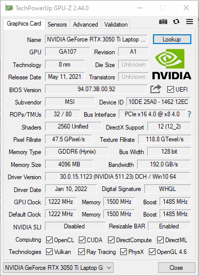 Огляд MSI Katana GF66 11UD: практична зброя для віртуального самурая-37
