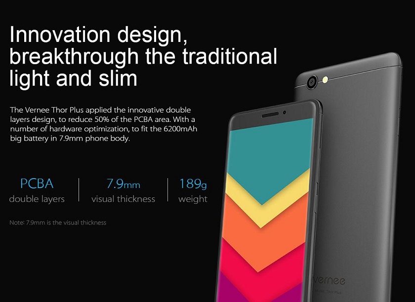 Vernee Thor Plus: тонкий и стильный смартфон с батареей на 6200 мАч-2 Vernee Thor Plus-.jpg