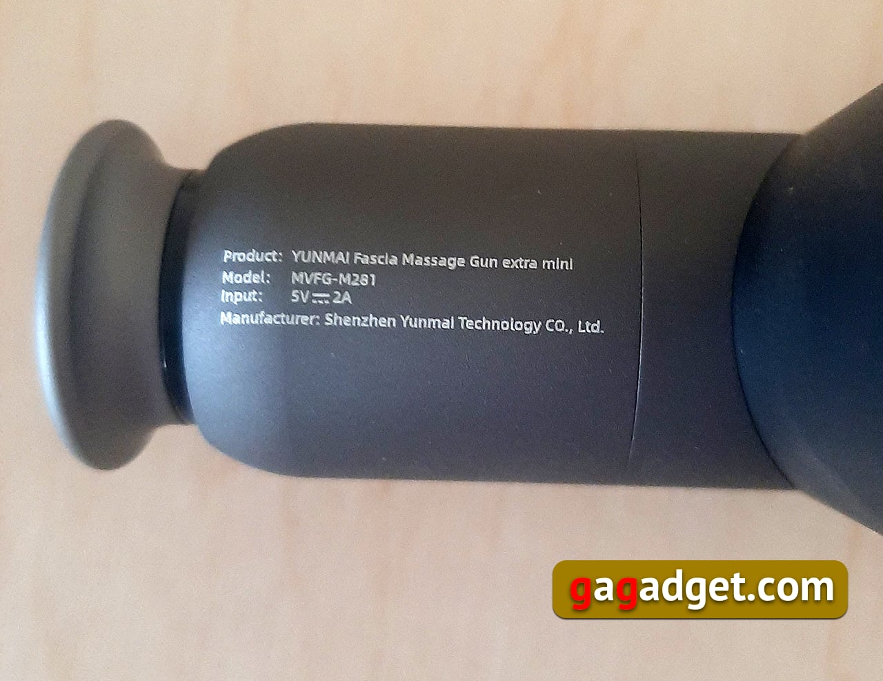 Просто расслабьтесь: обзор портативного массажера Yunmai Fascia Massage Gun Extra Mini-7