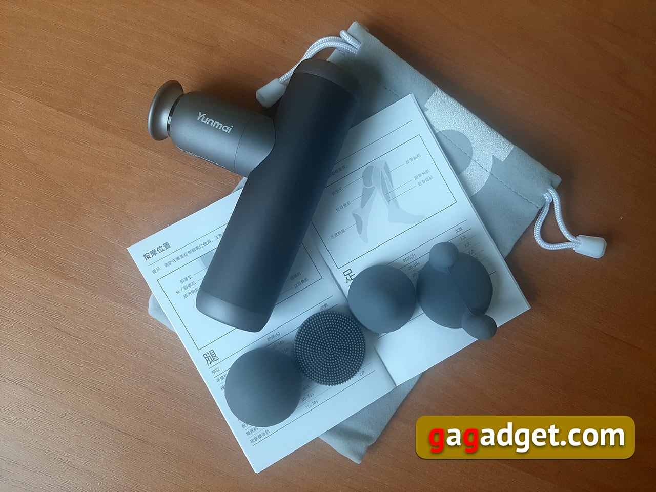 Просто расслабьтесь: обзор портативного массажера Yunmai Fascia Massage Gun Extra Mini-5