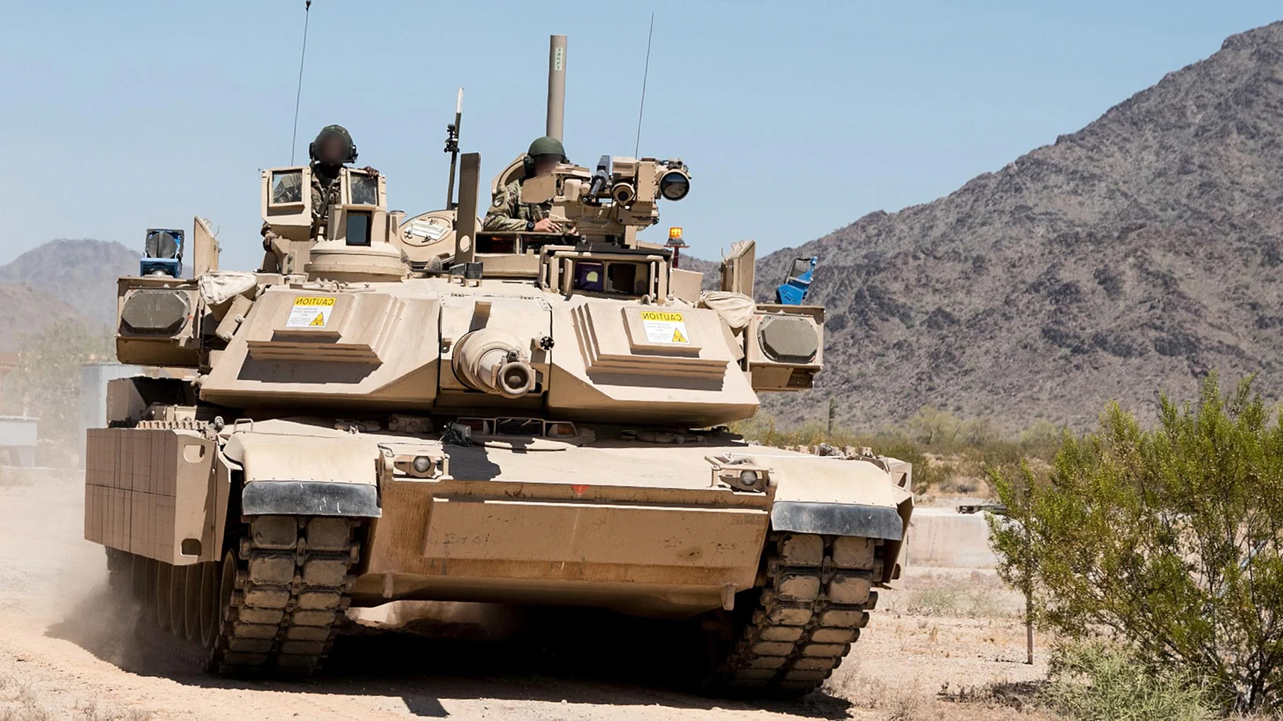 Танк Abrams 1A2. Ілюстрація: Армія США