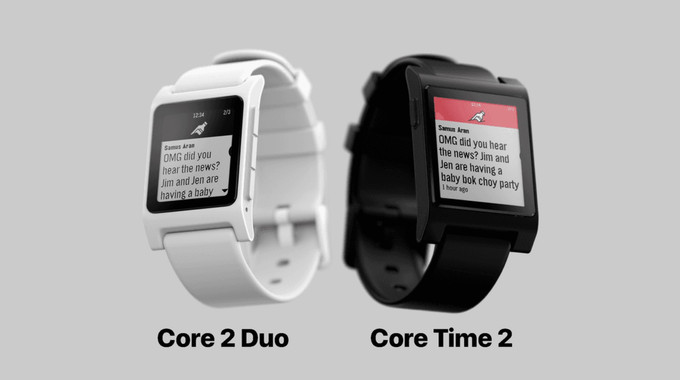 Тепер це Pebble 2 Duo і Pebble Time 2. Ілюстрація: Pebble