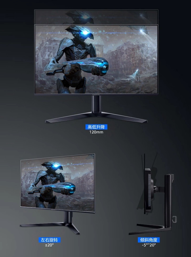Acer Predator X27U X1 нижня частина монітора