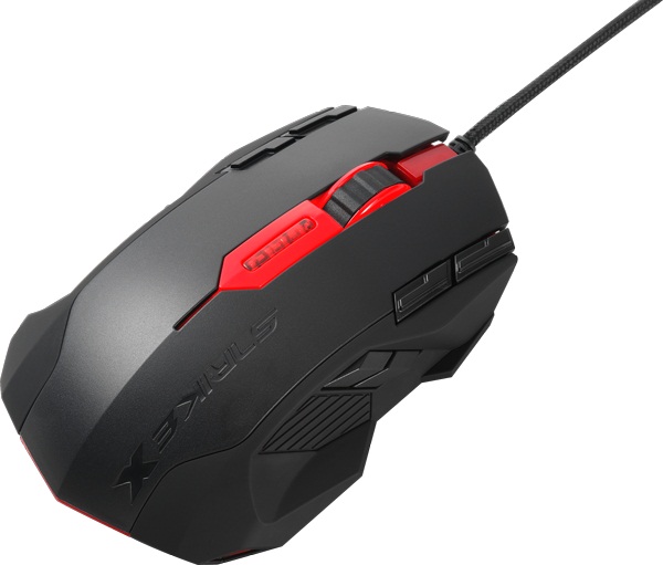 Симметричная игровая мышь AeroCool Strike-X Blast с 11-ю программируемыми кнопками Симметричная игровая мышь AeroCool Strike-X Blast с 11-ю программируемыми кнопками
