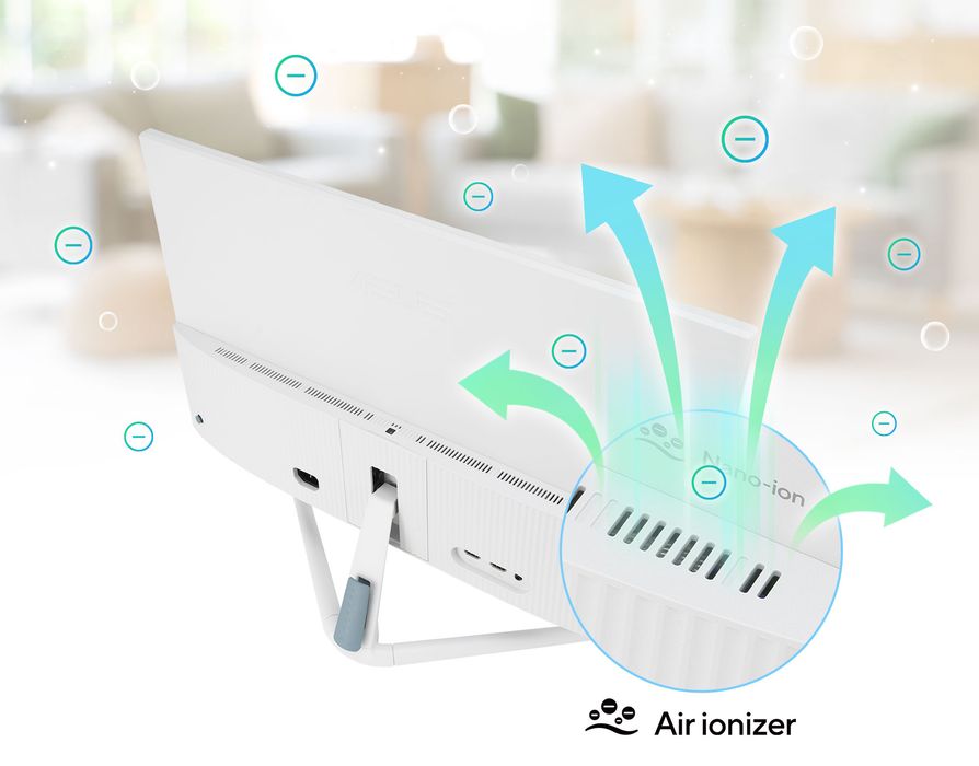 Moniteur avec purificateur d'air