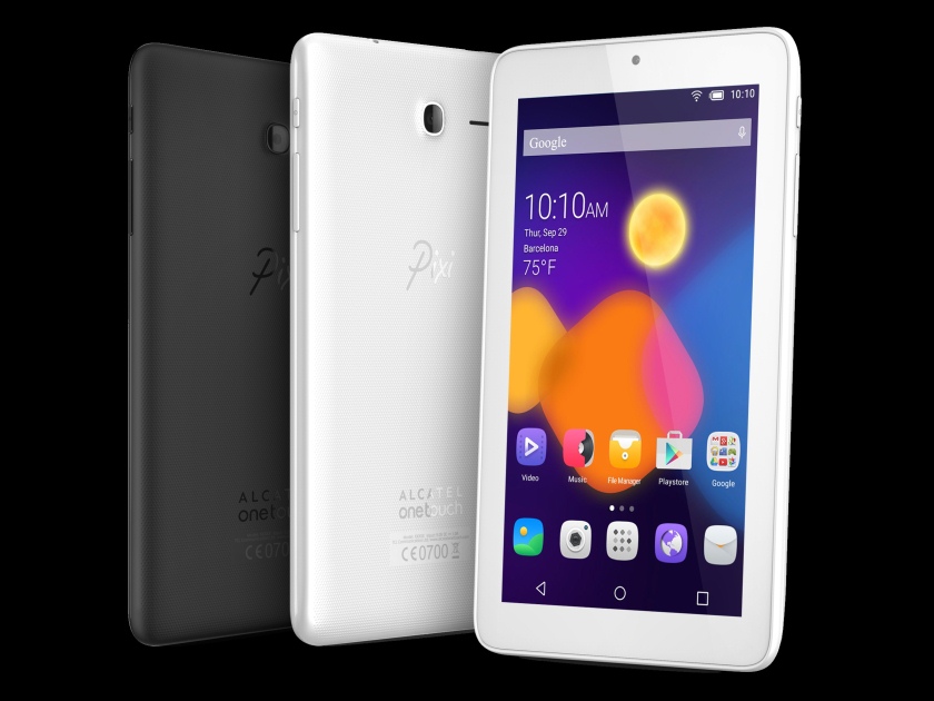 MWC 2015: бюджетные планшеты Alcatel OneTouch PIXI 3 7 и 8 с поддержкой 3G и LTE