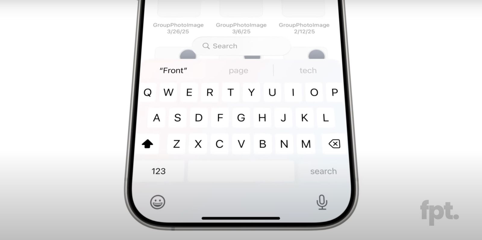 Клавиатура iOS 19