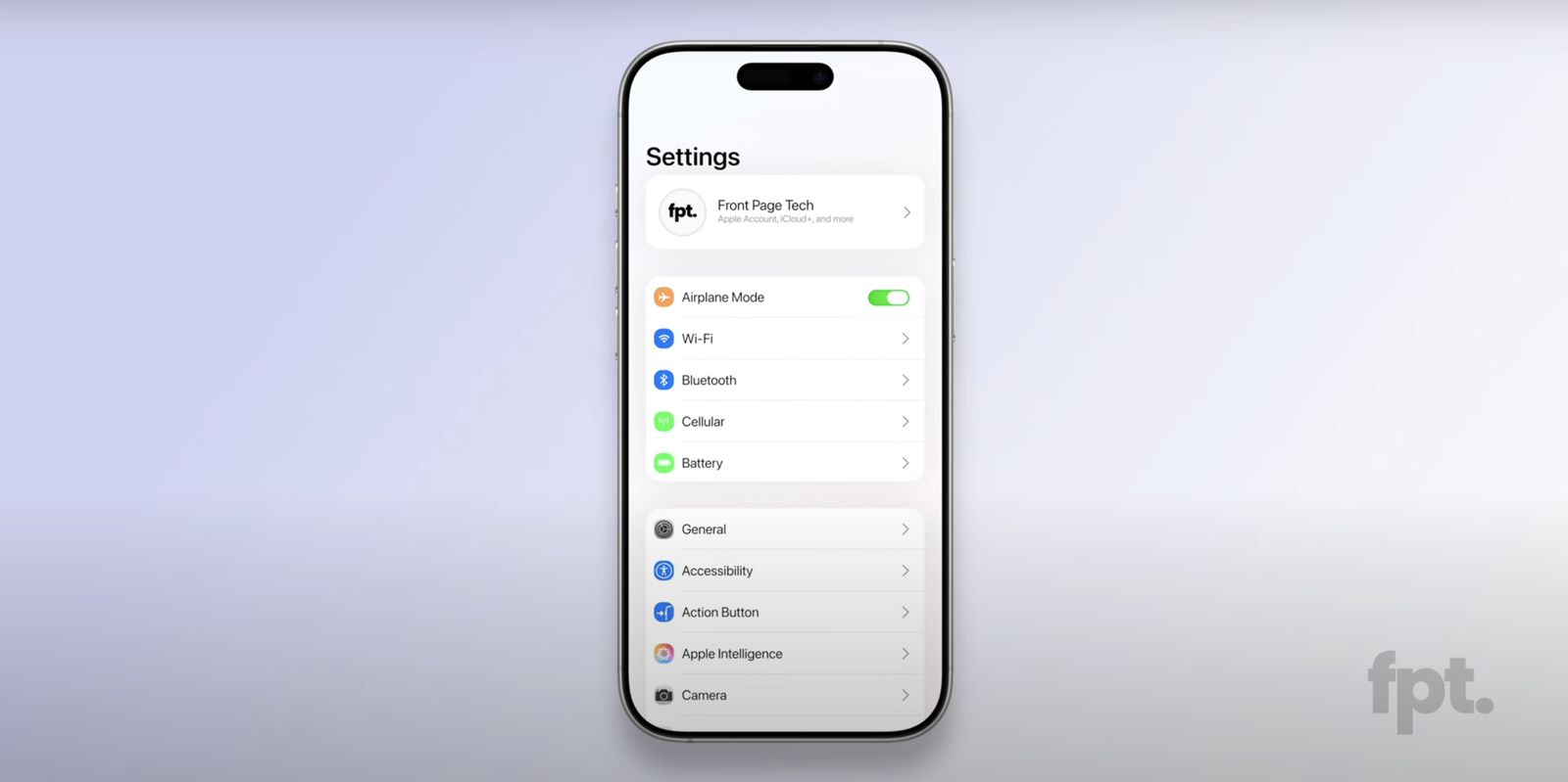 Basculement présumé d'iOS 19