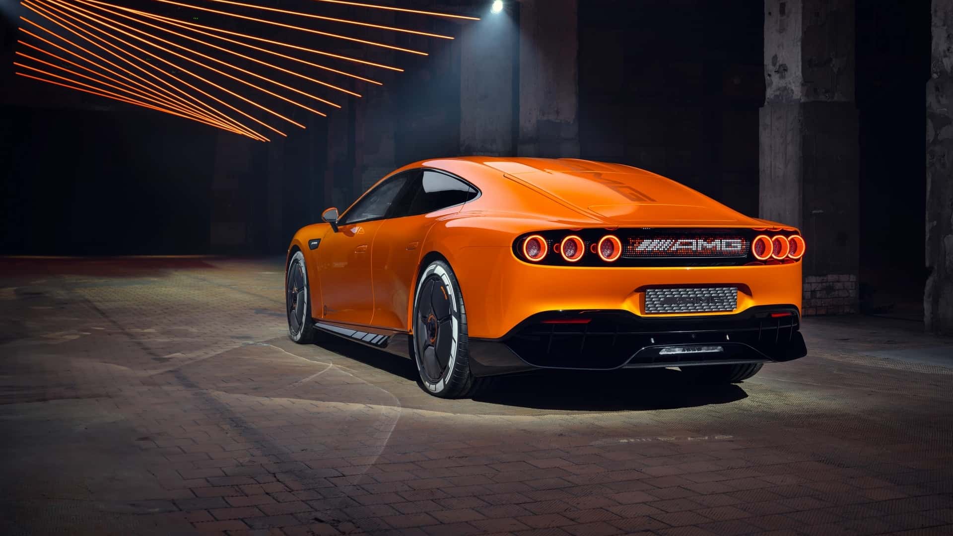 Концепт Mercedes-AMG GT XX Concept Вид ззаду