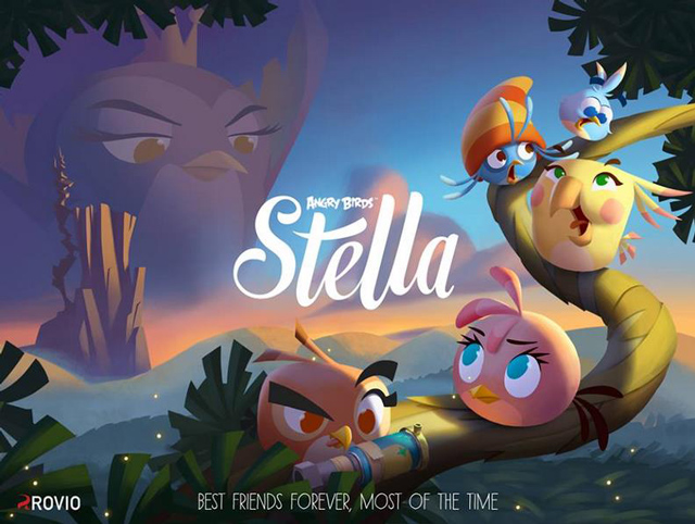 Angry Birds Stella: редизайн знаменитых птичек