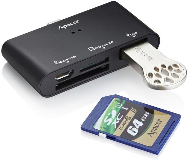 USB OTG кардридер Apacer AM700-2