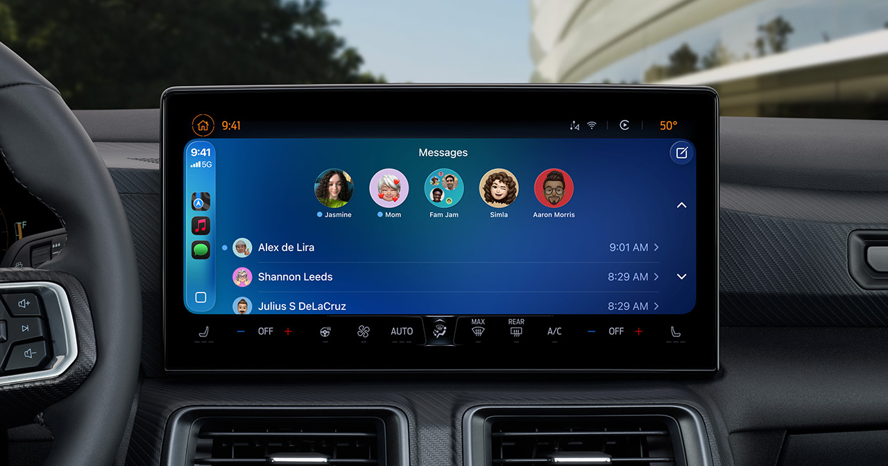 Закріплені бесіди в CarPlay