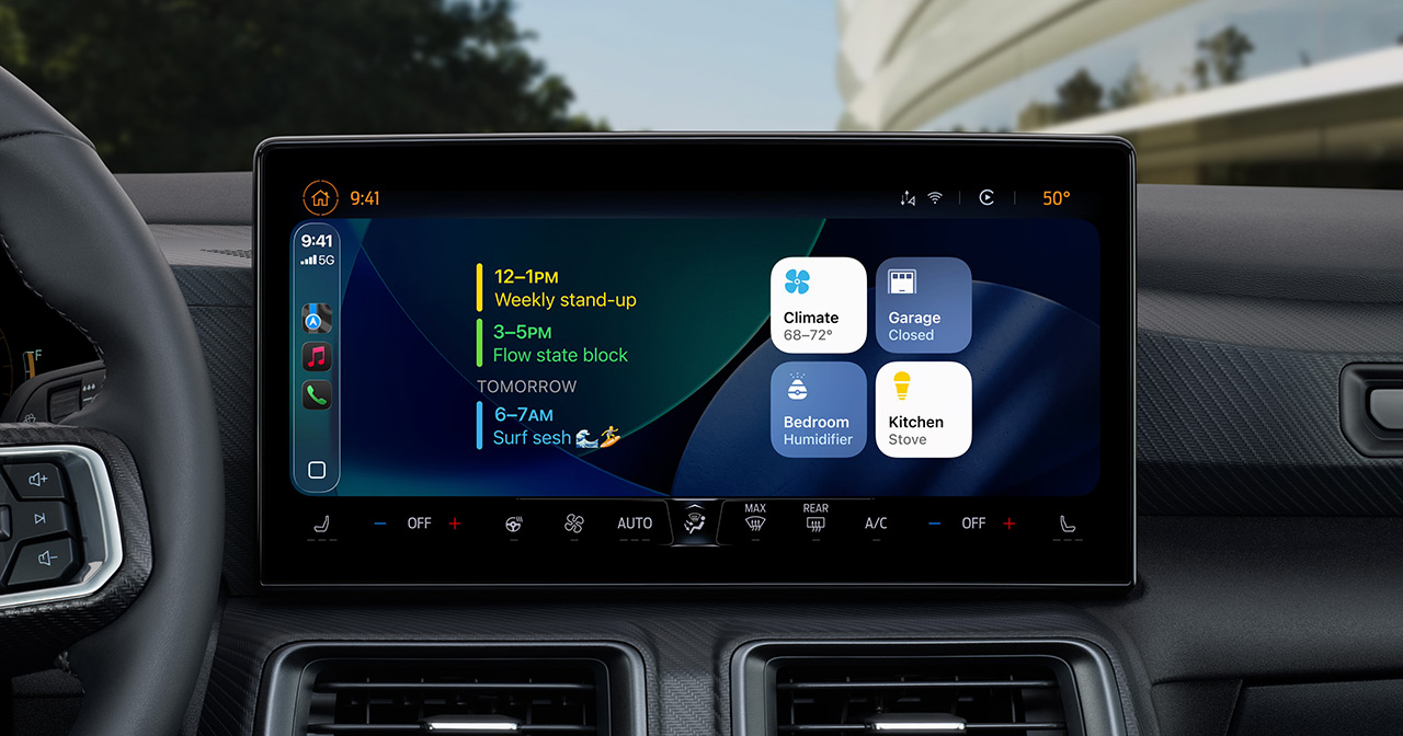 Віджети CarPlay
