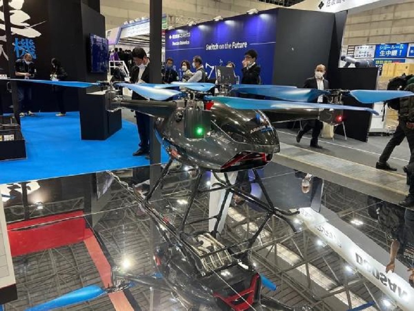 Arase Aizawa Aerospace презентувала величезний дрон AZ1000 з двигуном від мотоцикла Suzuki FSX-R1000