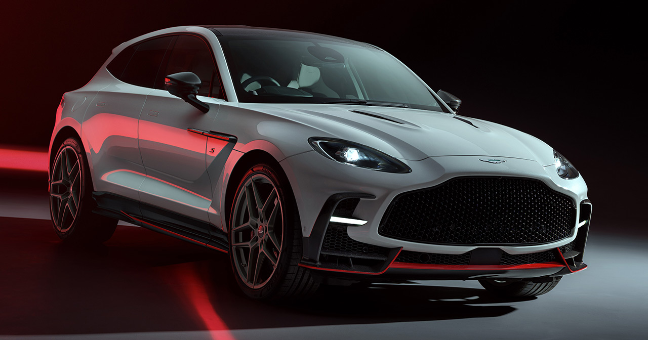 Aston Martin DBX S - front view