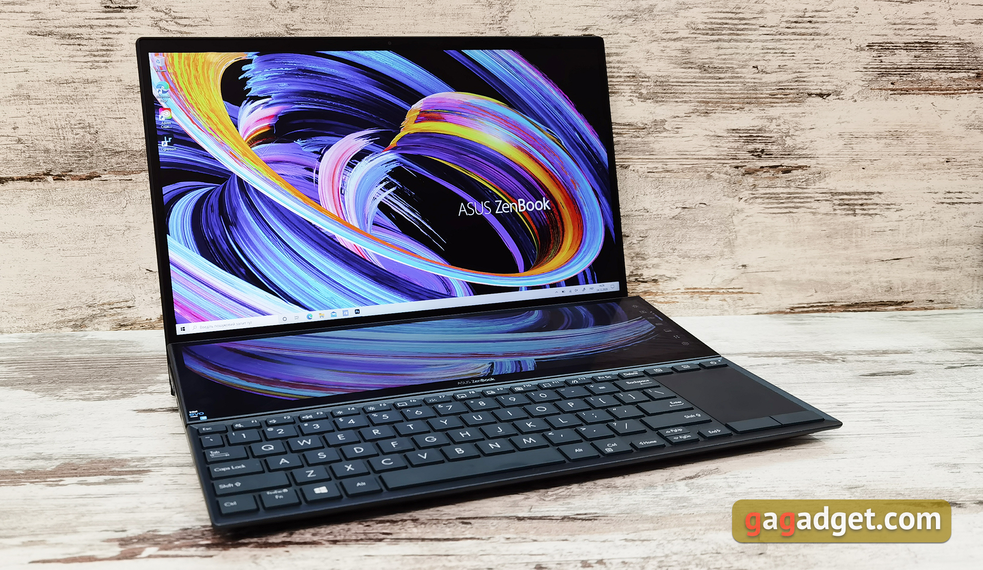 CES 2021: ASUS TUF Gaming Dash F15 и ASUS ZenBook Duo своими глазами-9