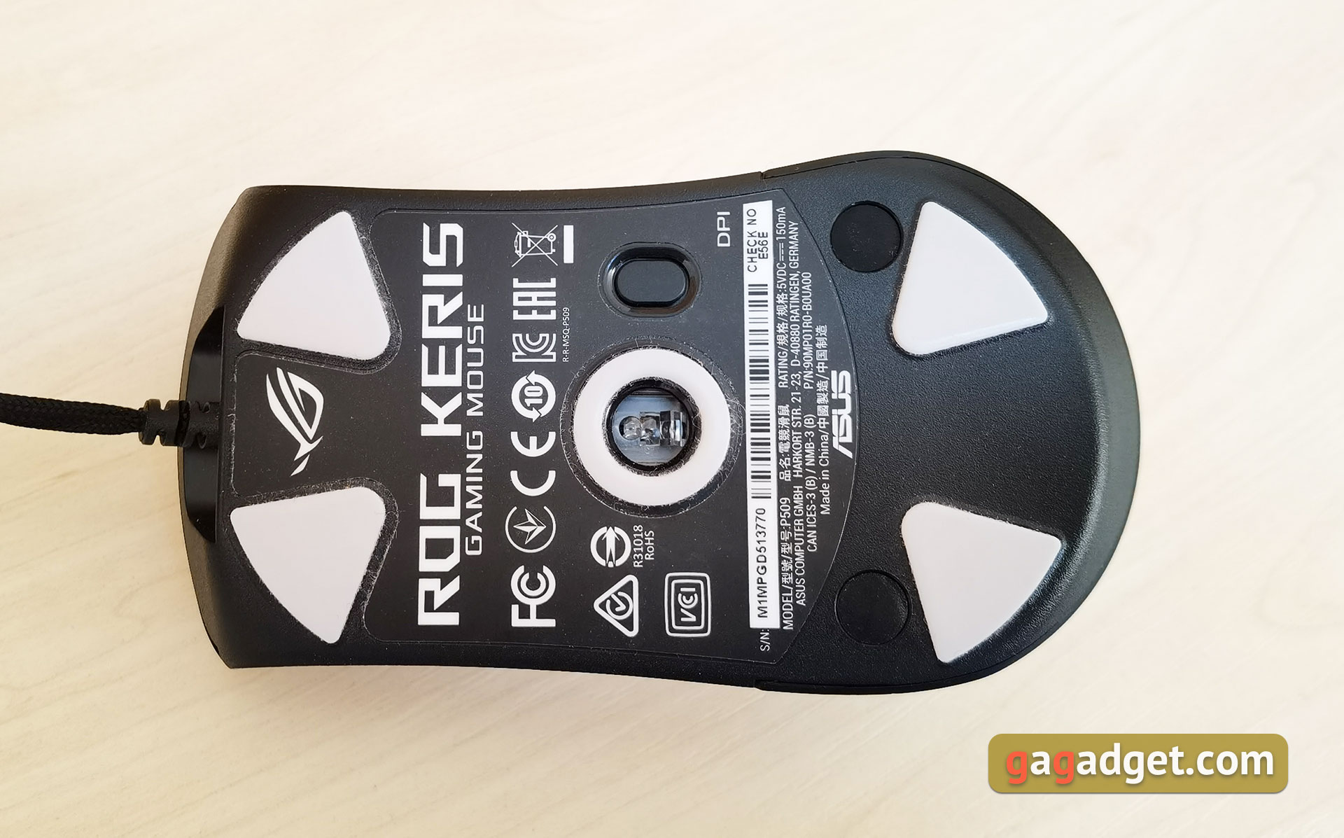 Огляд ASUS ROG Keris: надлегких ігрова миша з швидким сенсором-14
