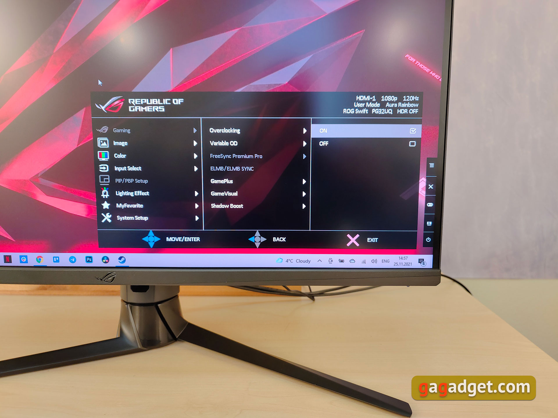 Обзор ASUS ROG Swift PG32UQ: игровой 4K-монитор на квантовых точках-37