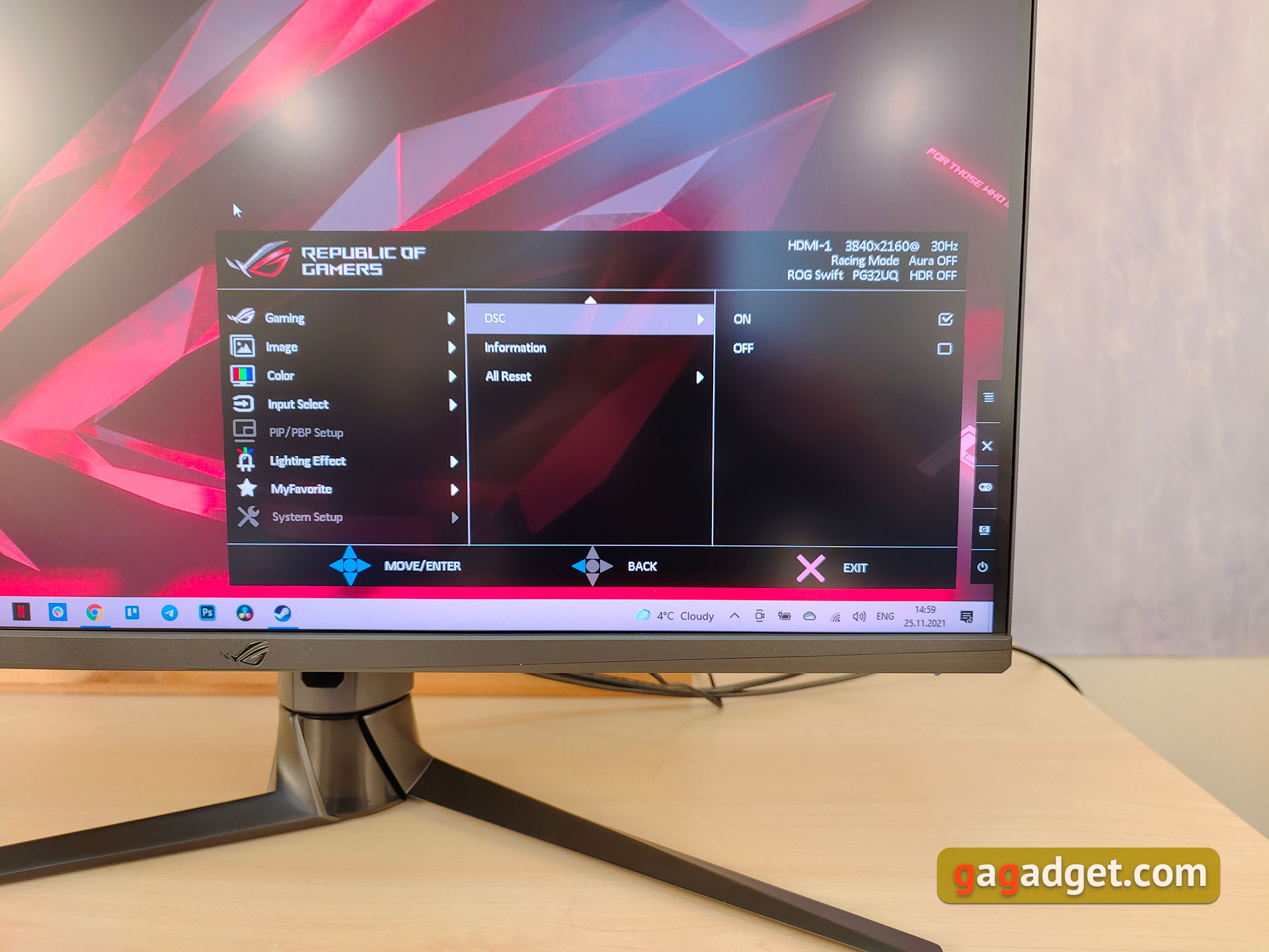 Обзор ASUS ROG Swift PG32UQ: игровой 4K-монитор на квантовых точках-54