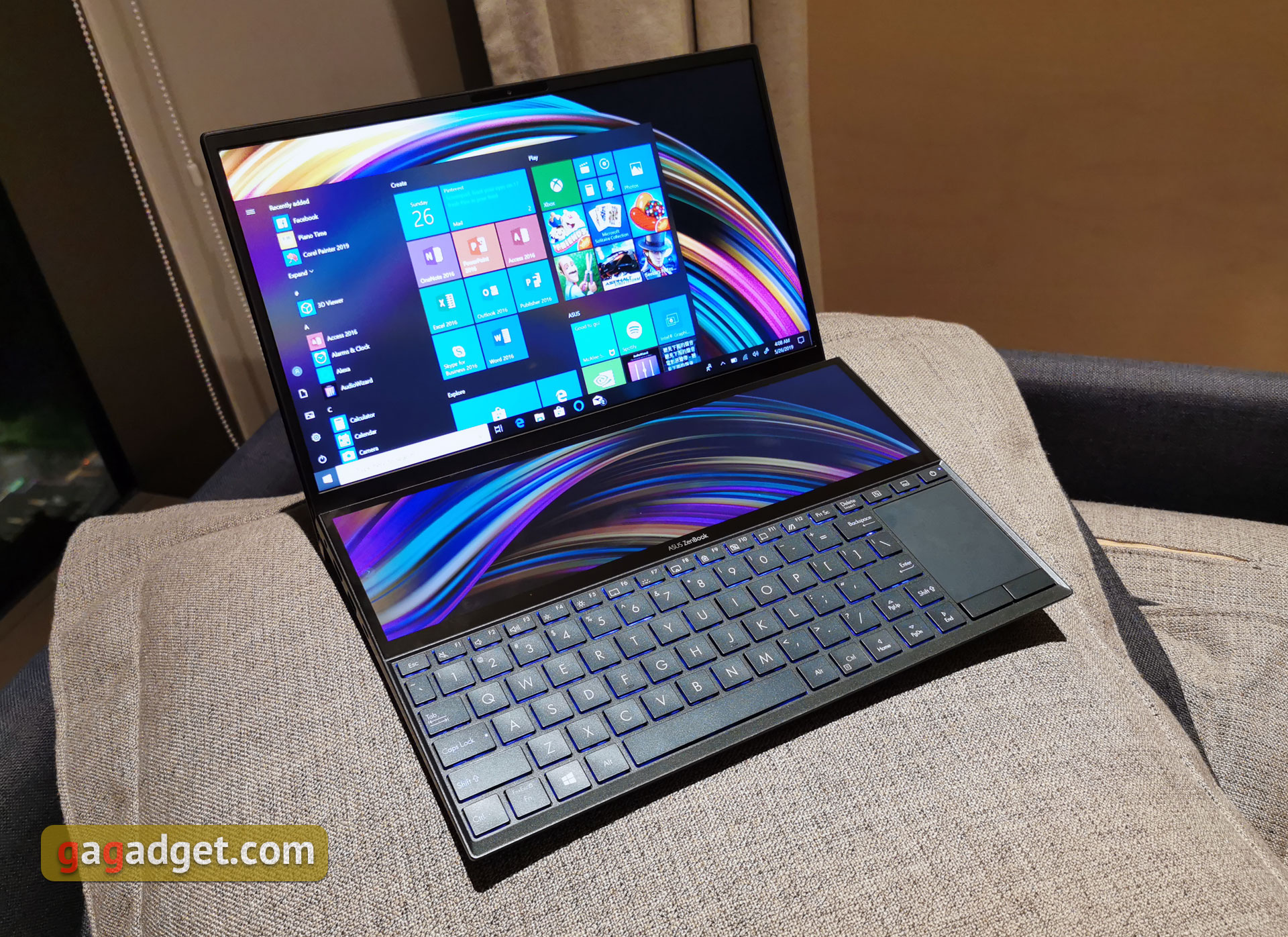 Ноутбук ASUS ZenBook Pro Duo с двумя экранами: первые впечатления-4